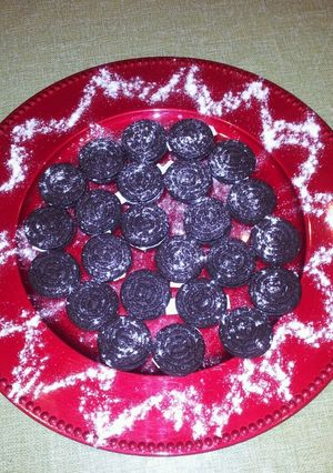 Una foto de Galletas con mensaje para Fin de Año