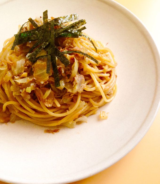 Foto principal de Espaguetis con sabor japonés