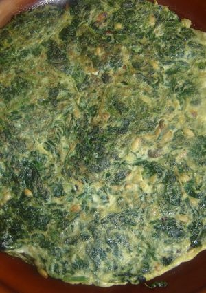 Una foto de Tortilla de espinacas a la catalana (Montse)