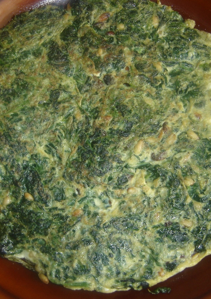 Una foto de Tortilla de espinacas a la catalana (Montse)