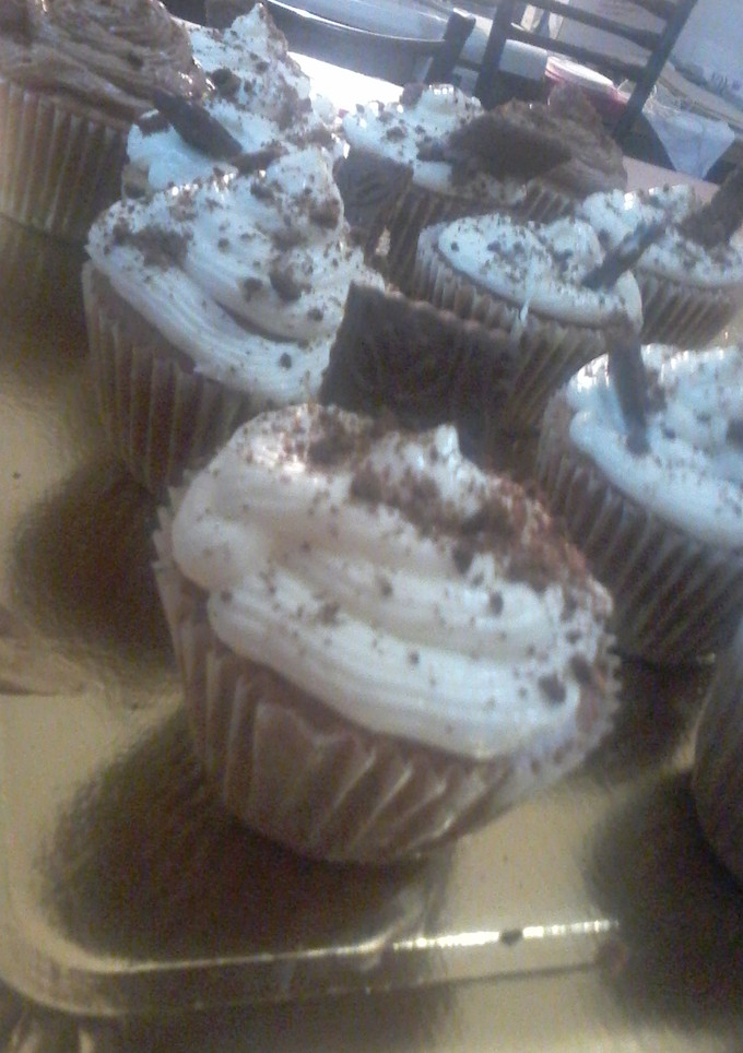 Una foto de Muffins de chocolate esponjosos