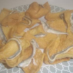 Boquerones en vinagre entre las olas