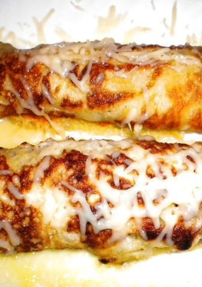 Una foto de Creps (Frisuelos) Rellenos de morcilla