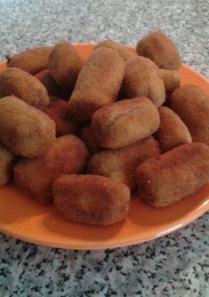 Una foto de Croquetas de merluza de mi abuela