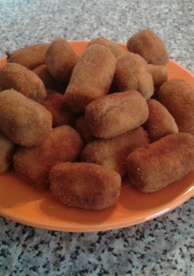 Una foto de Croquetas de merluza de mi abuela