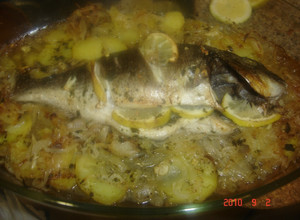 Foto principal de Lubina, dorada o besugo al horno