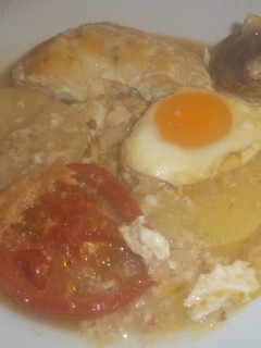 Una foto de Bacalao a la cazuela al horno