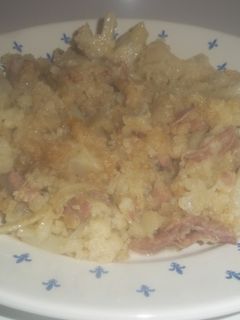 Una foto de Coliflor con jamón york