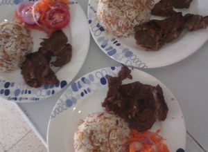 Una foto de Almuerzo sano y delicioso 