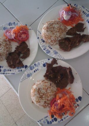 Una foto de Almuerzo sano y delicioso 