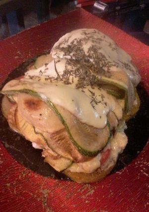 Una foto de Zuchinni de fiesta