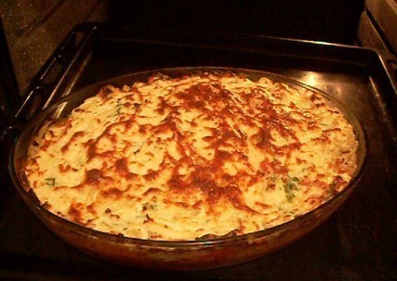 Lasagna con pasta de codito<br />