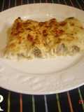 Canelones trufados a la catalana con manzana