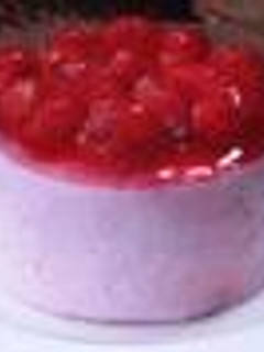 Una foto de Mousse de fresa