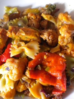 Una foto de Pasta con guiso de ternera