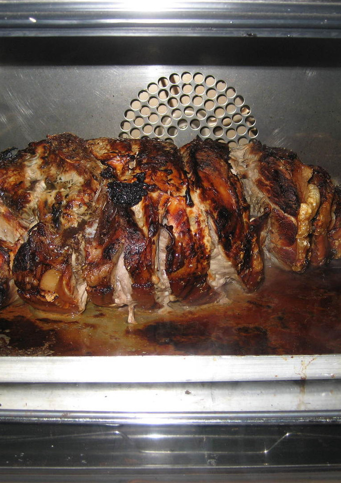 Una foto de Jamón glaseado