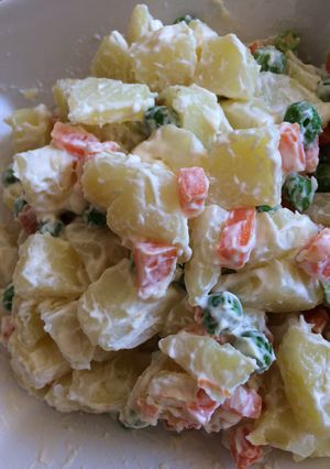 Una foto de Ensalada rusa fácil