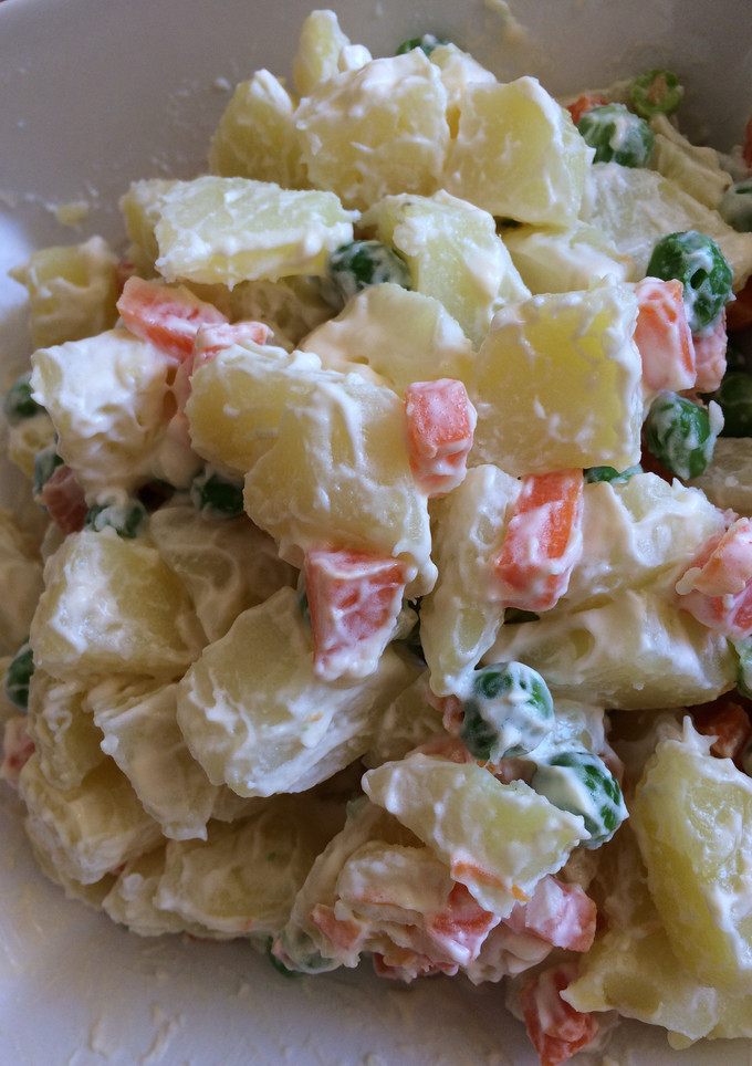 Una foto de Ensalada rusa fácil
