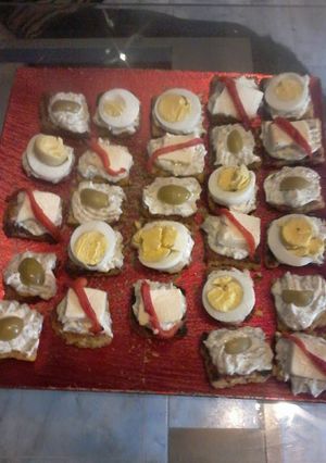 Una foto de Canapés Fin de año