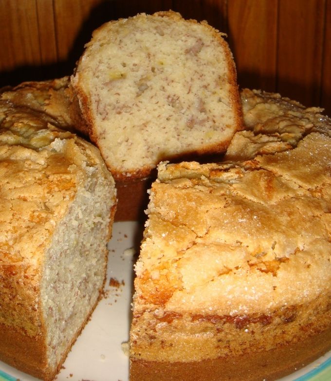 Una foto de Torta de bananas