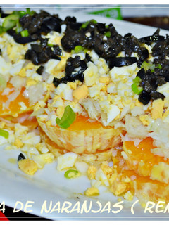 Una foto de Ensalada de naranjas (remojón granaino)