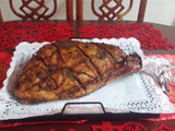 Pernil de cerdo a la colombiana