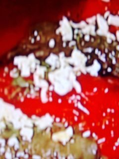 Una foto de Pimientos morrones rellenos de atún