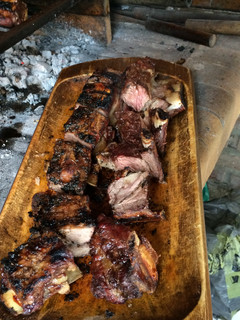 Una foto de Tira de asado a la parrilla