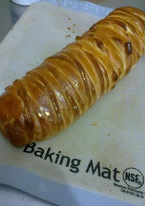 Una foto de Pan de jamón casero