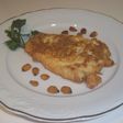 Pescadilla rebozada con maíz frito