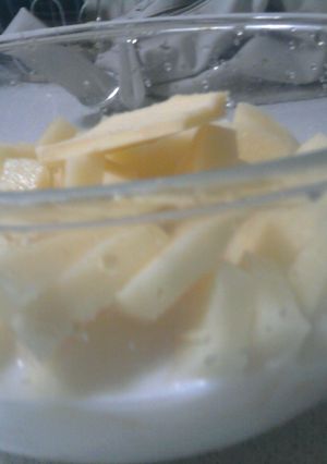 Una foto de Puré de papas al microondas