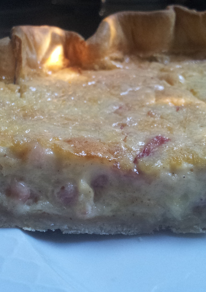 Una foto de Quiché Lorraine con bacon