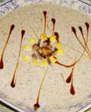Crema de champiñones