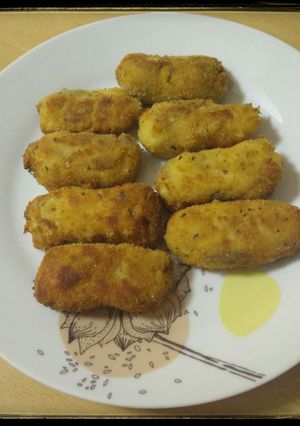Una foto de Croquetas de hongos