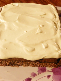 Una foto de Torta de mousse de chocolate al ron