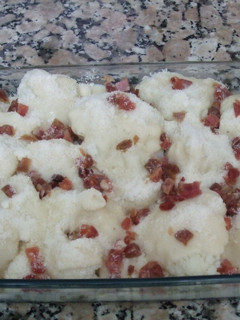 Una foto de Coliflor con bechamel