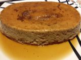 Flan de dulce de leche al microondas