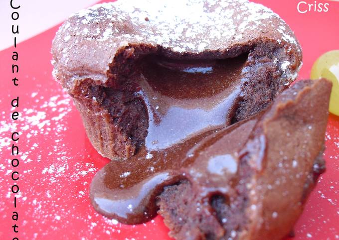 Coulant de chocolate receta fácil Receta de Cristina (Alimenta)- Cookpad
