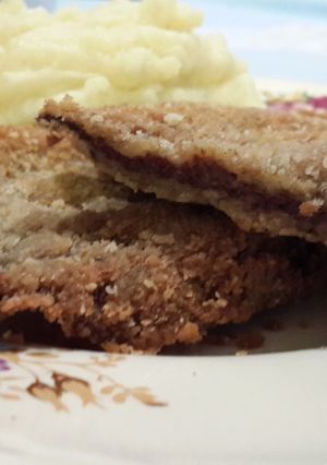 Una foto de Milanesas de ciervo