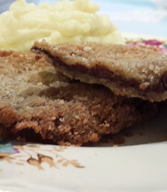 Una foto de Milanesas de ciervo