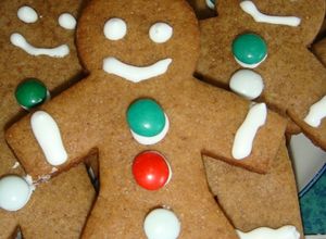 Una foto de Gingerbread Man Cookies