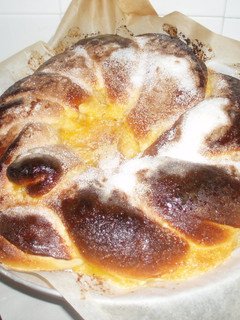 Una foto de Rosca de yema