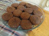Muffins de chocolate con crema de leche