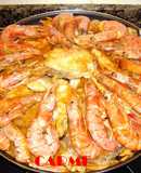 Zarzuela de pescado y marisco navideña