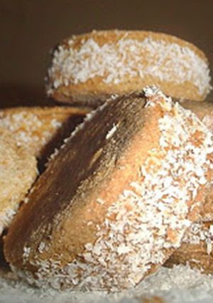 Una foto de Alfajores integrales