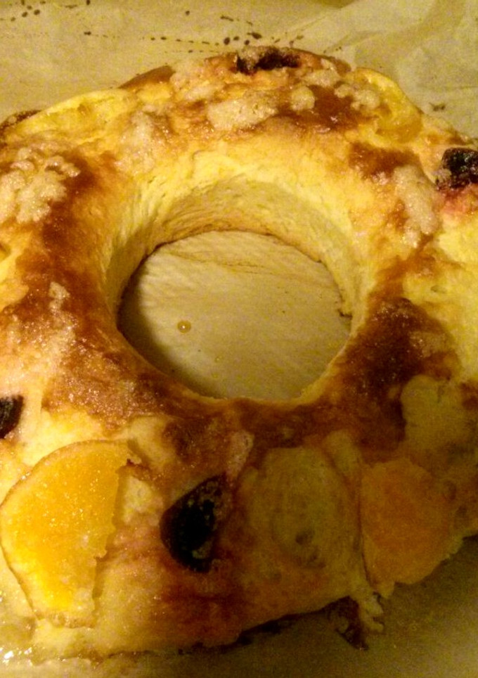 Una foto de Fruta escarchada casera