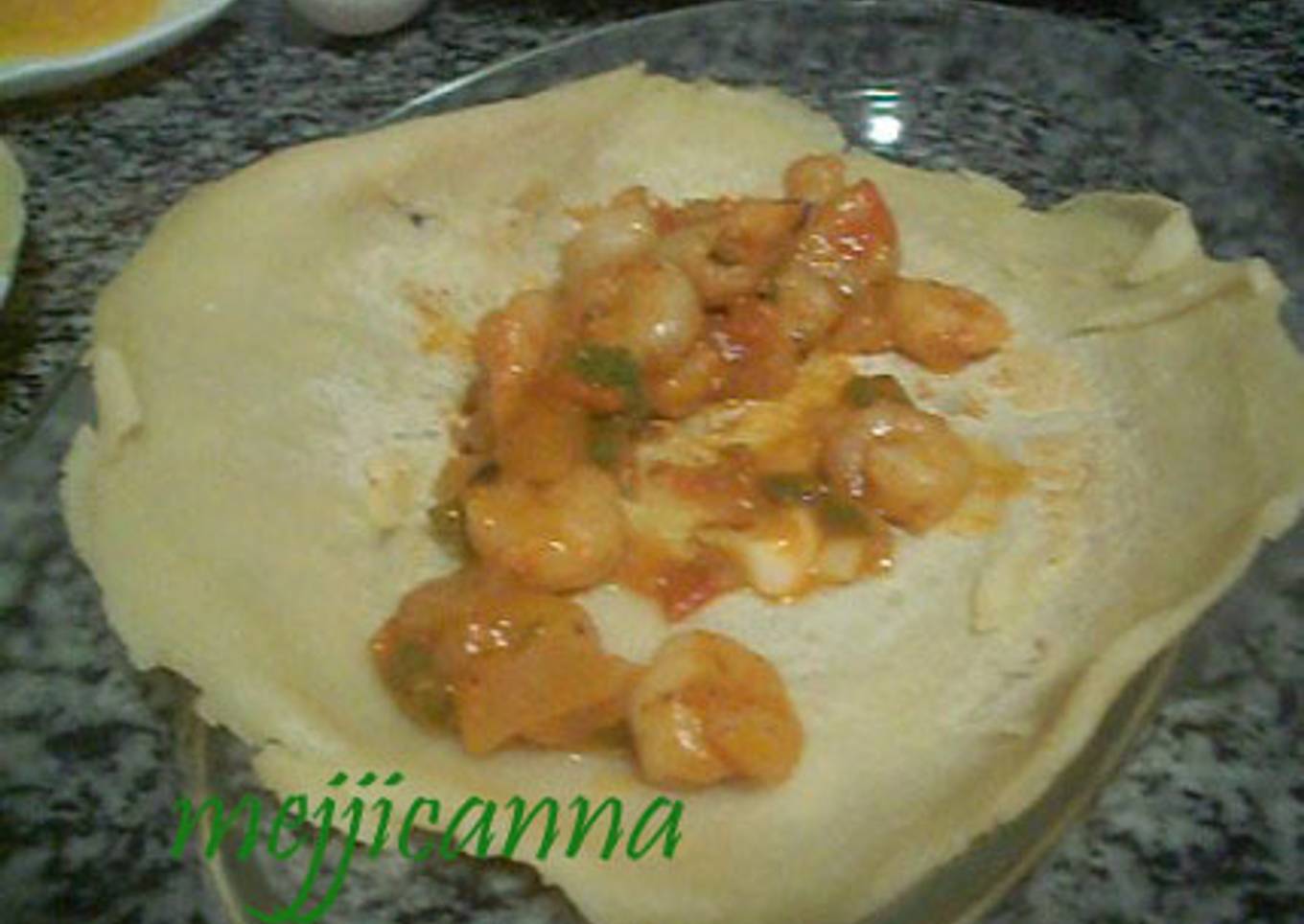 Crepas de camarón<br />
