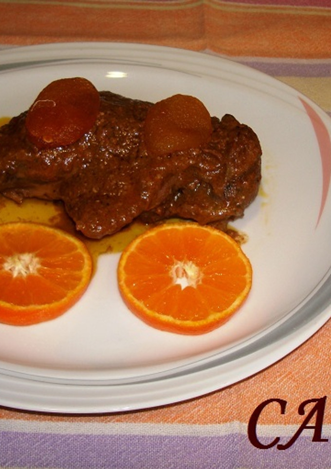 Una foto de Pato al cava con paté de pato