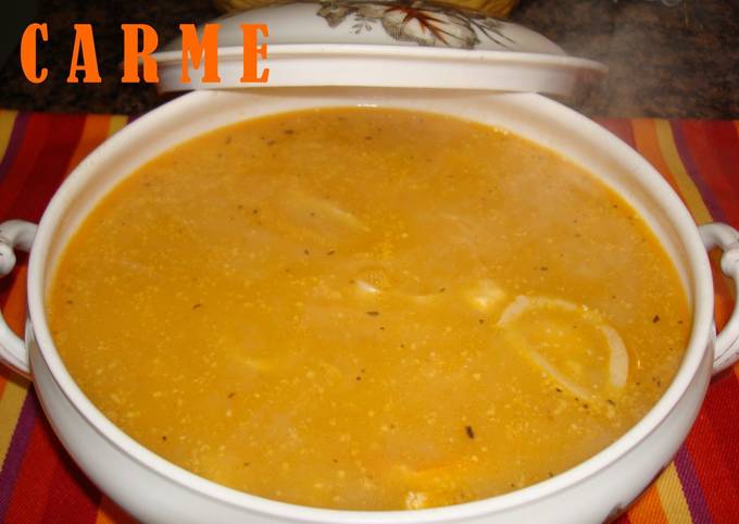 Foto principal de Sopa de mariscos con arroz

