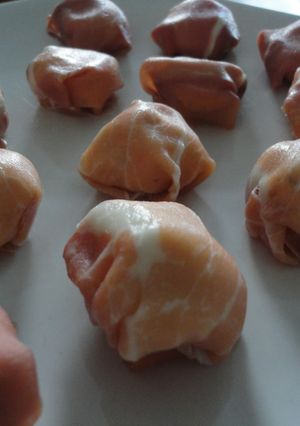 Una foto de Bombones de jamón